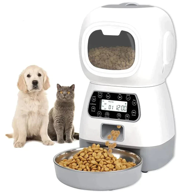 Alimentador Automático para Cães e Gatos - Shop De Tudo