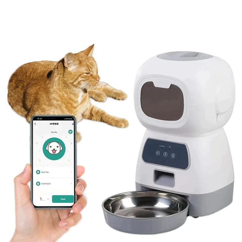 Alimentador Automático para Cães e Gatos - Shop De Tudo