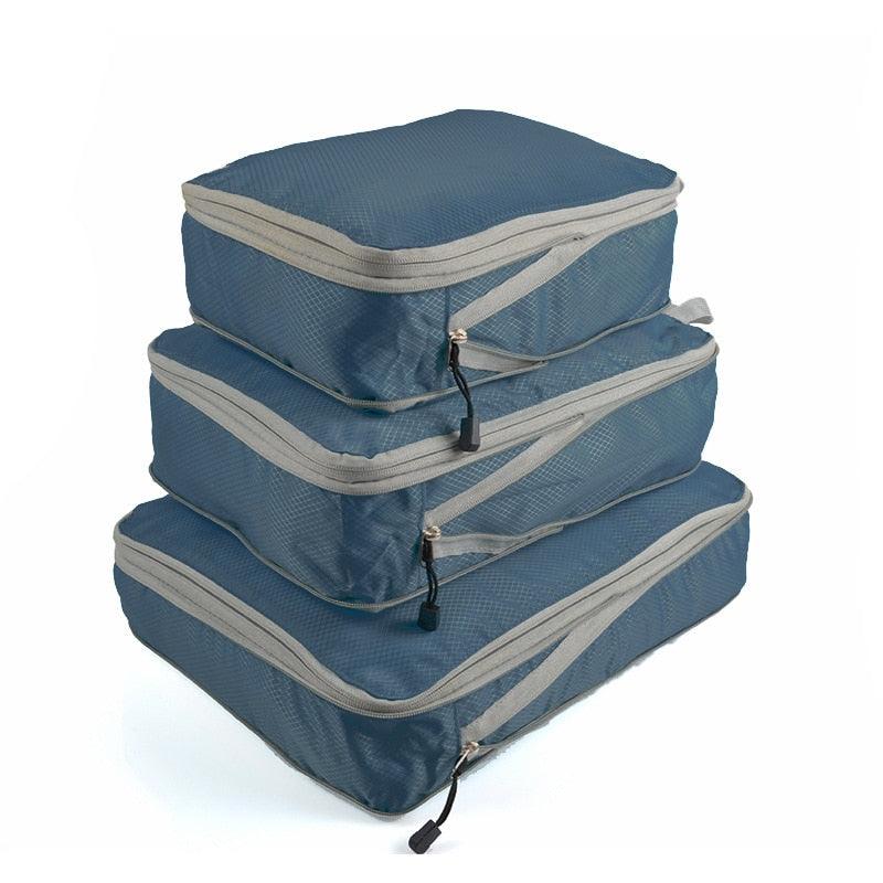 Conjunto de bolsas organizadoras para viagem - Shop De Tudo