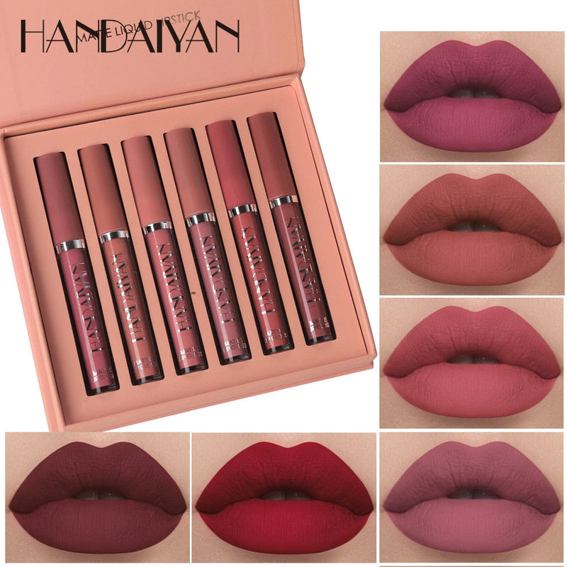 Batom Luxuoso Glamour Matte Handaiyan - Shop De Tudo