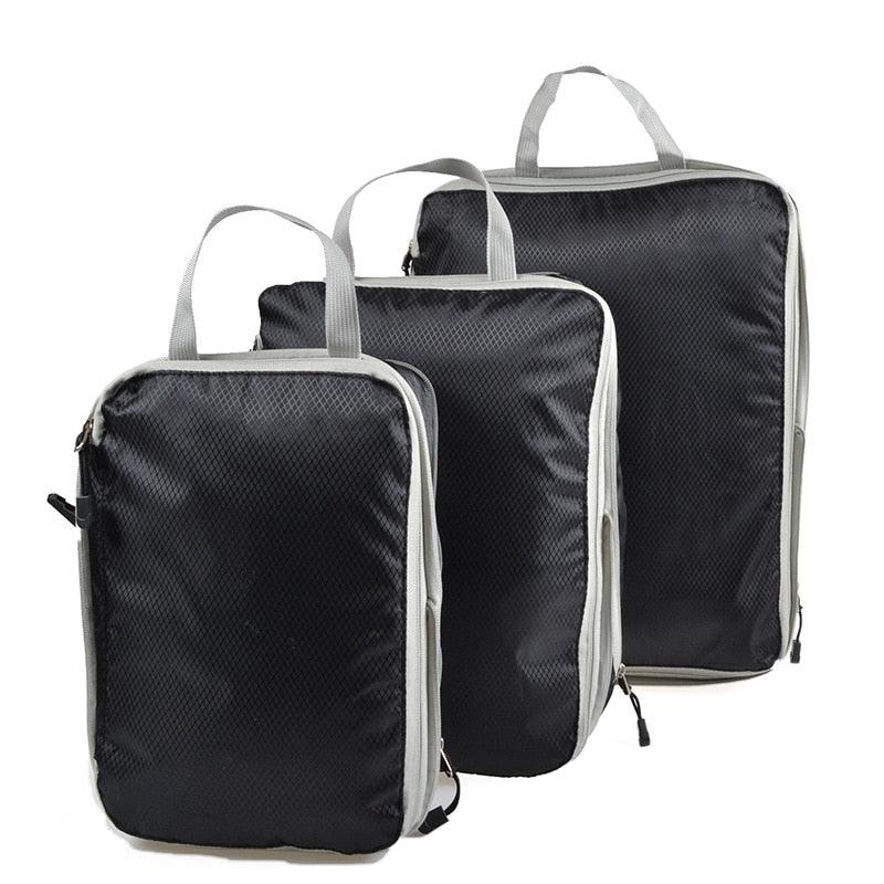 Conjunto de bolsas organizadoras para viagem - Shop De Tudo