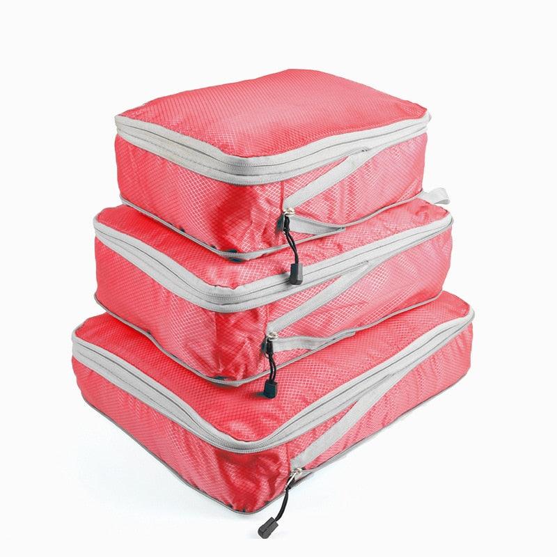 Conjunto de bolsas organizadoras para viagem - Shop De Tudo